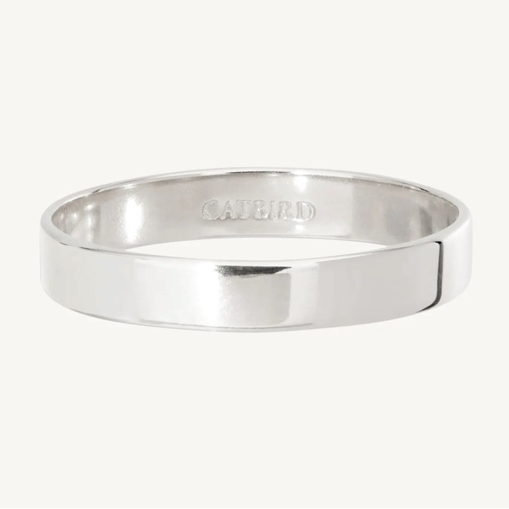 Catbird Tomboy Ring Sterling Silver Size 6